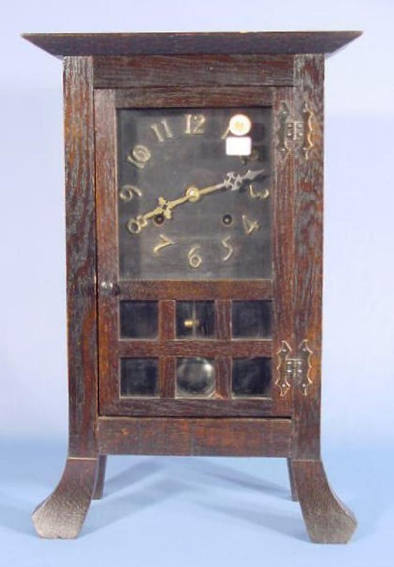 New Haven San Pedro Mantel Mission Clock NR