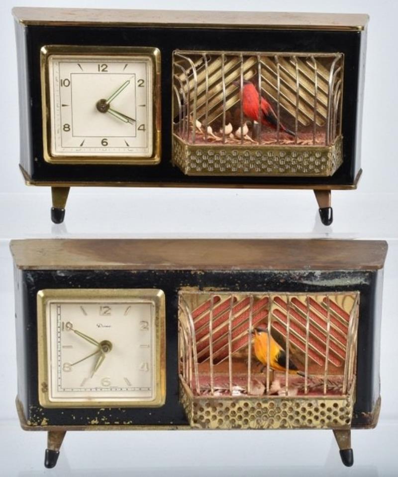 Imhof Mantle Clock w Singing Bird