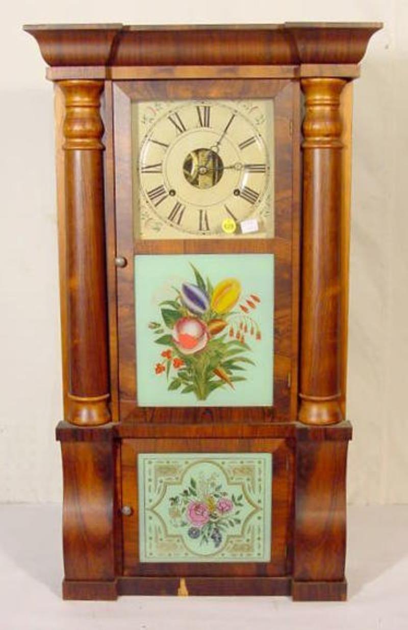 Seth Thomas Rosewood Column Mantel Clock