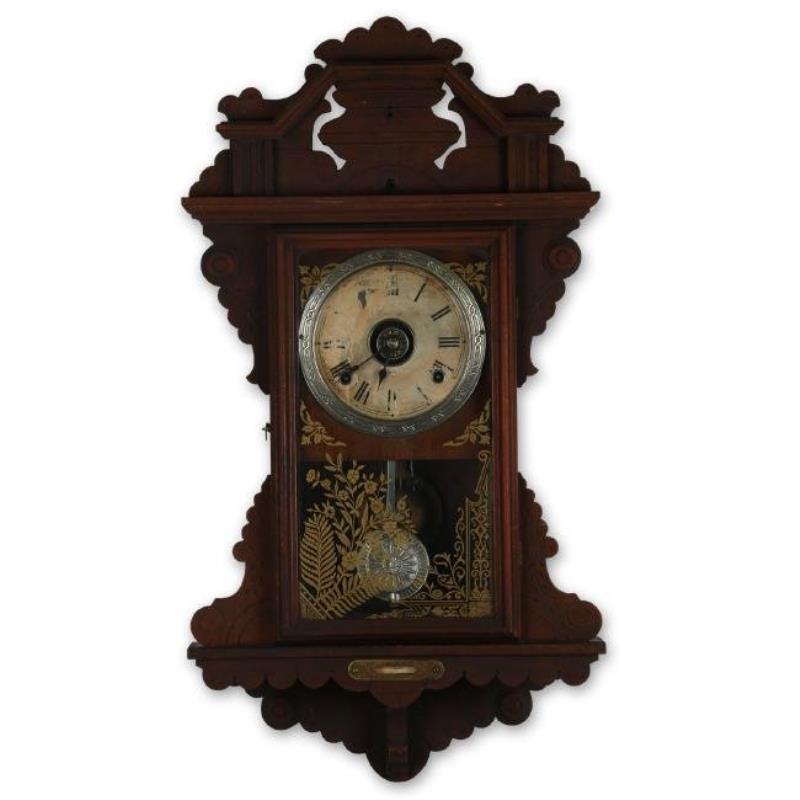 Seth Thomas Hanging Gingerbread Wall Clock