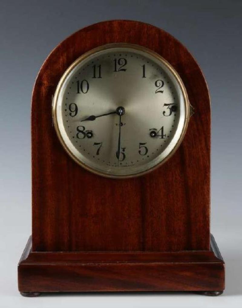 A SETH THOMAS SONORA CHIME MAHOGANY CLOCK