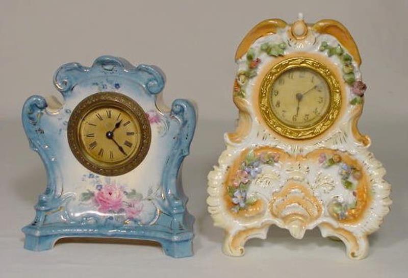 2 Mini China Clocks