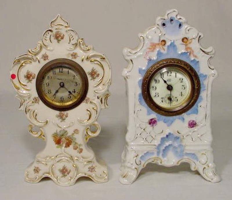 2 Mini China Clocks