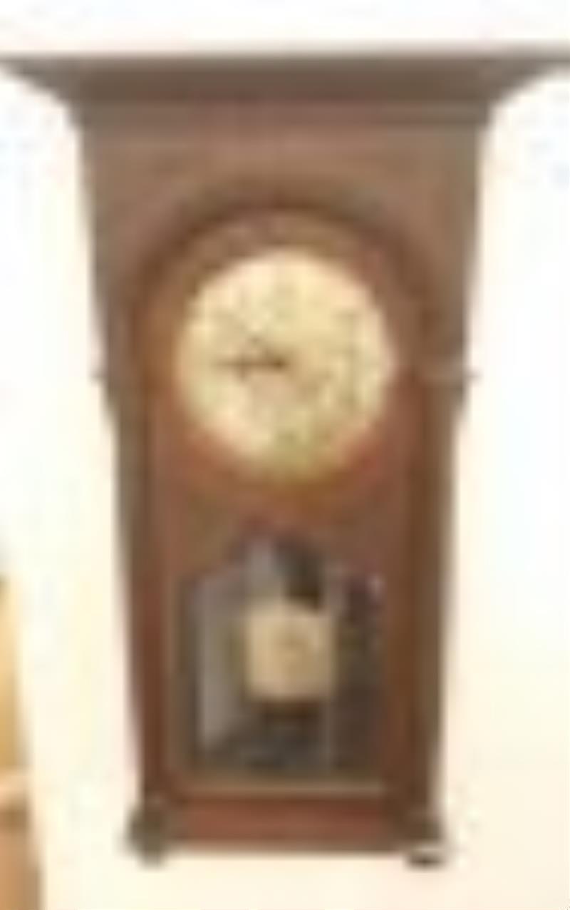 Vintage Seikosha Chiming Large Round Wall Clock