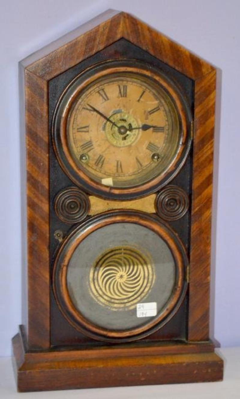 Antique E. Ingraham “Doric” Shelf Clock