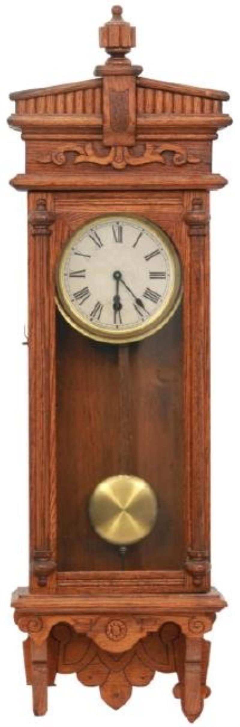 Waterbury “Halifax” Oak Wall Regulator