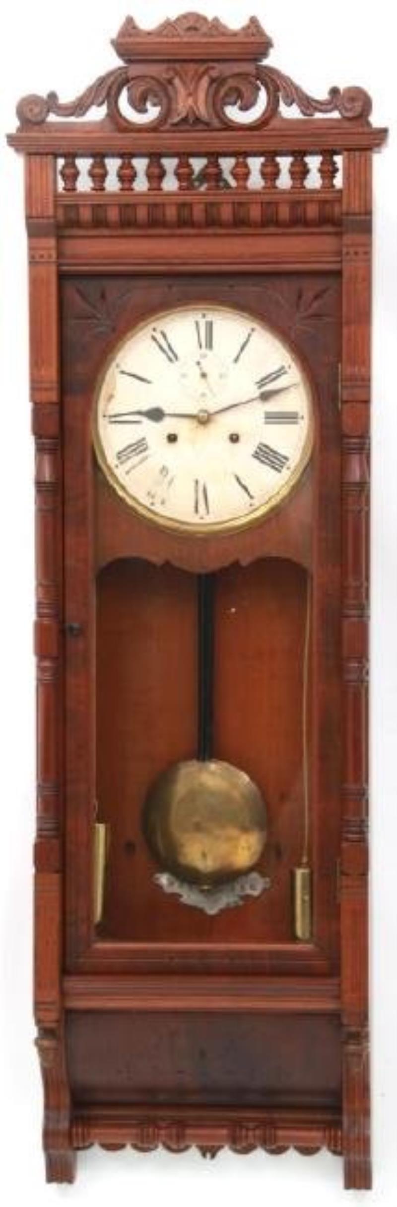 Ansonia Mahogany Wall Regulator “Santa Fe”