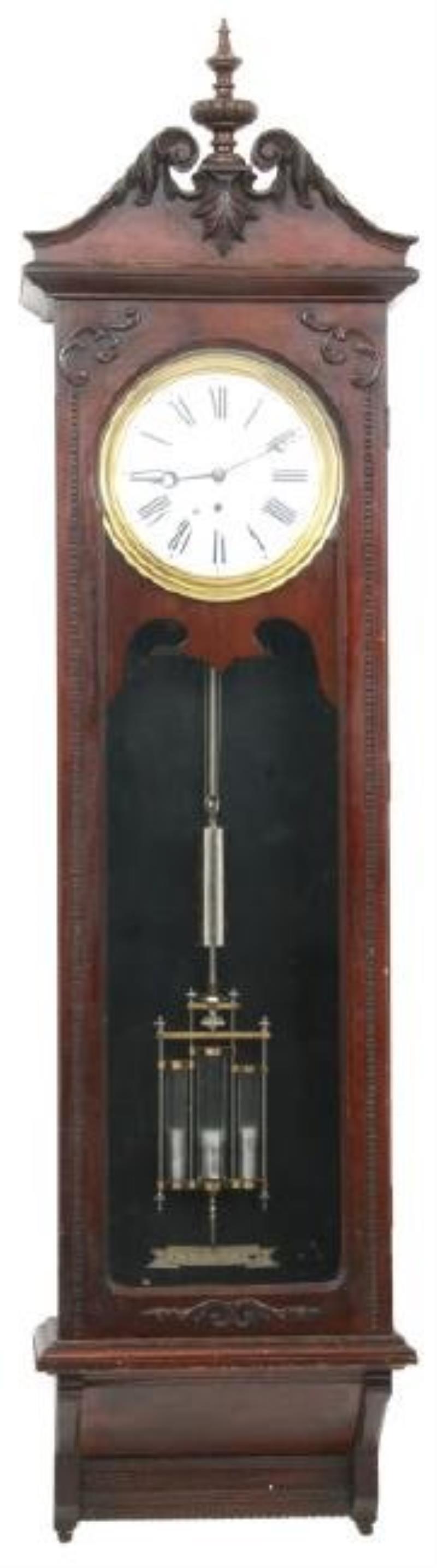 Gilbert Oak No. 20 Wall Hanging Jewelers Regulator