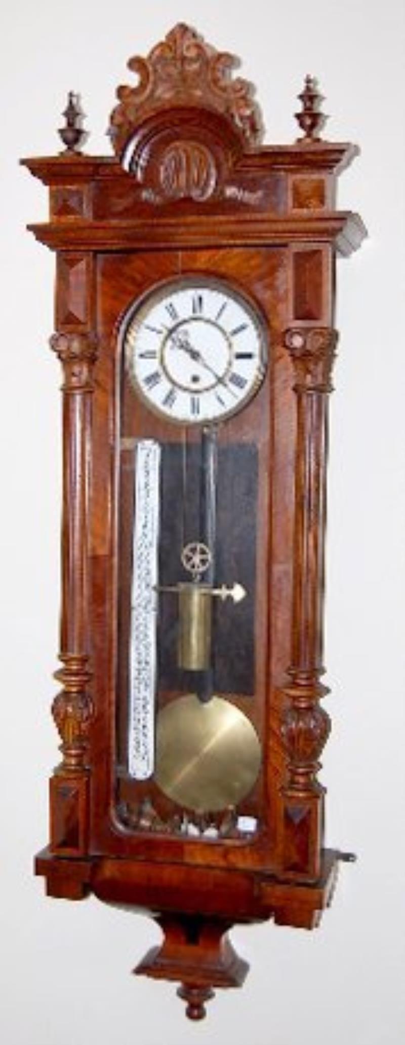 1 Weight Vienna Regulator w/ Calendar Scale