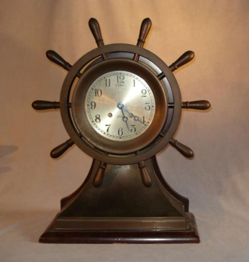 Chelsea Ships Bells Mantel Clock