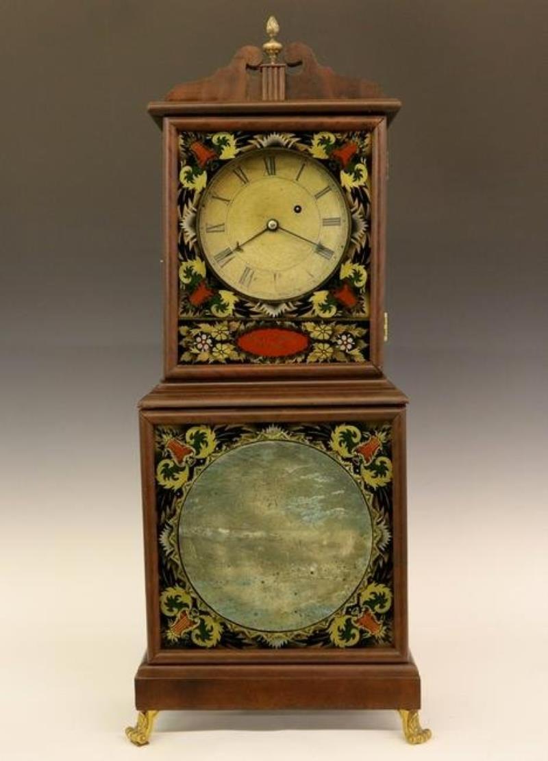 Willard style Massachusetts shelf clock