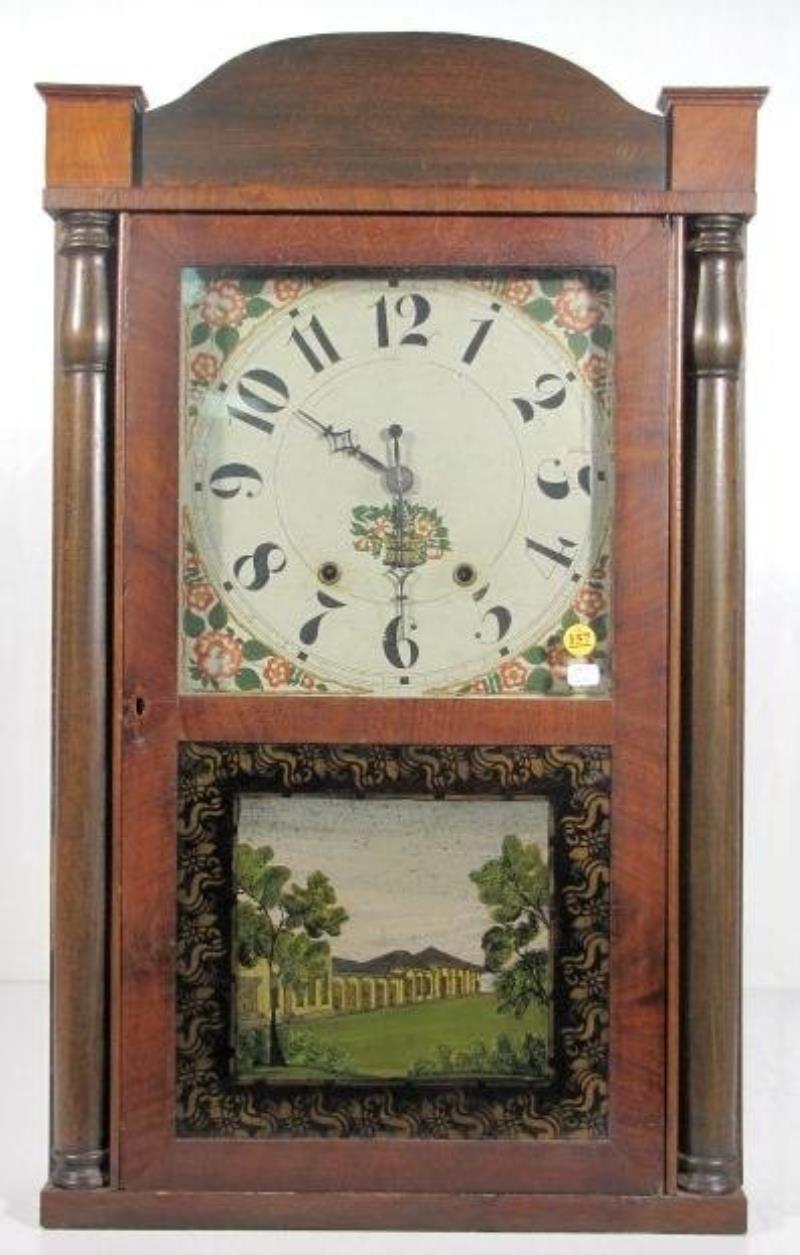 Hopkins & Alfred Wood Works Shelf Clock