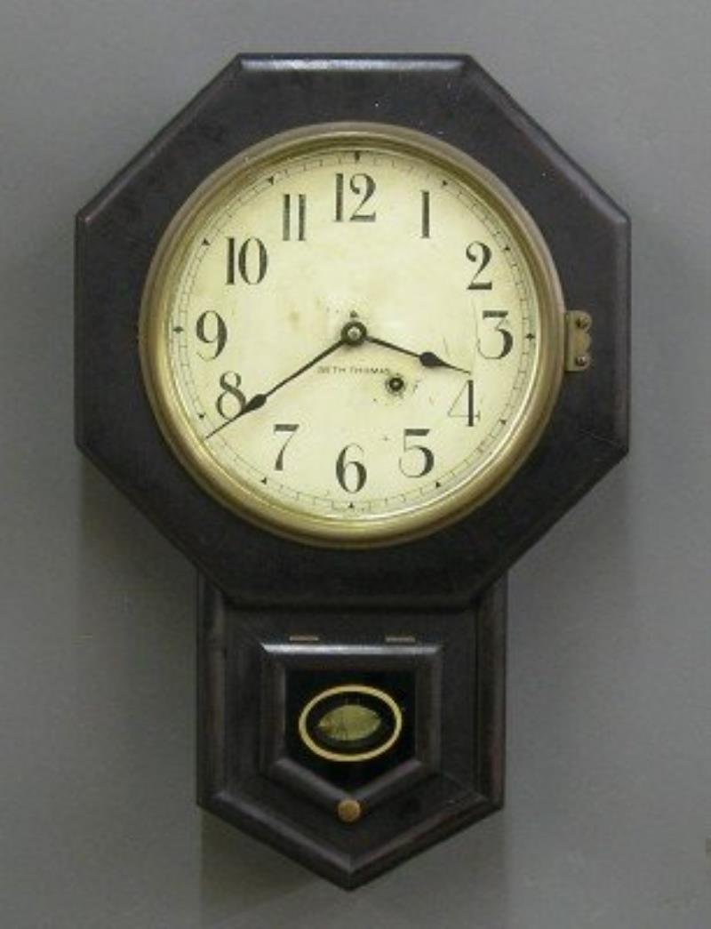 Seth Thomas Schoolhouse clock