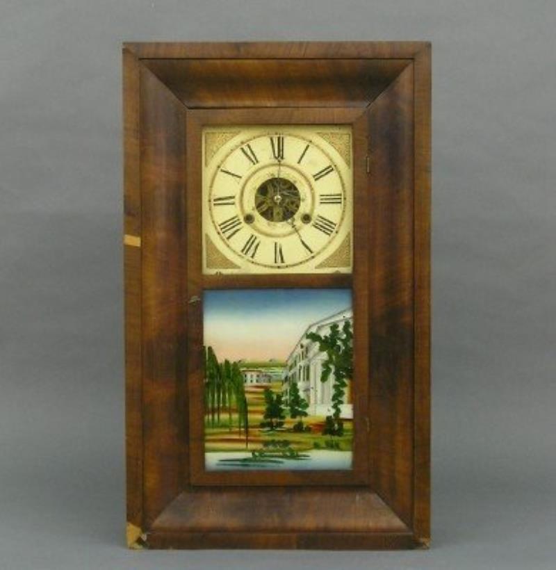 W S Conant OGEE shelf clock