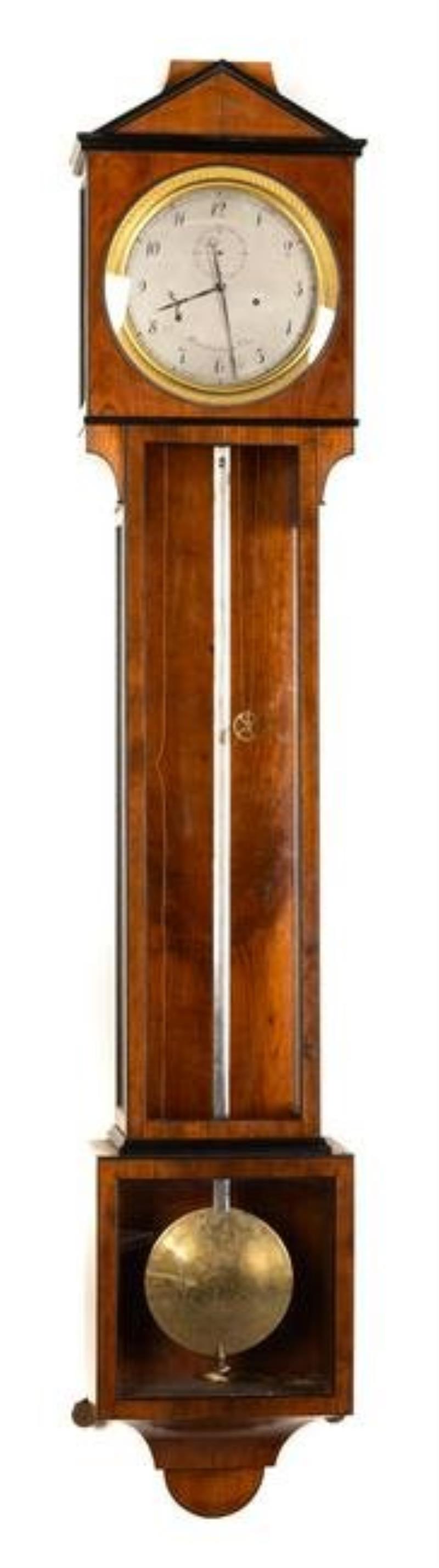Austrian Biedermier Grand Sonnerie Wall Regulator