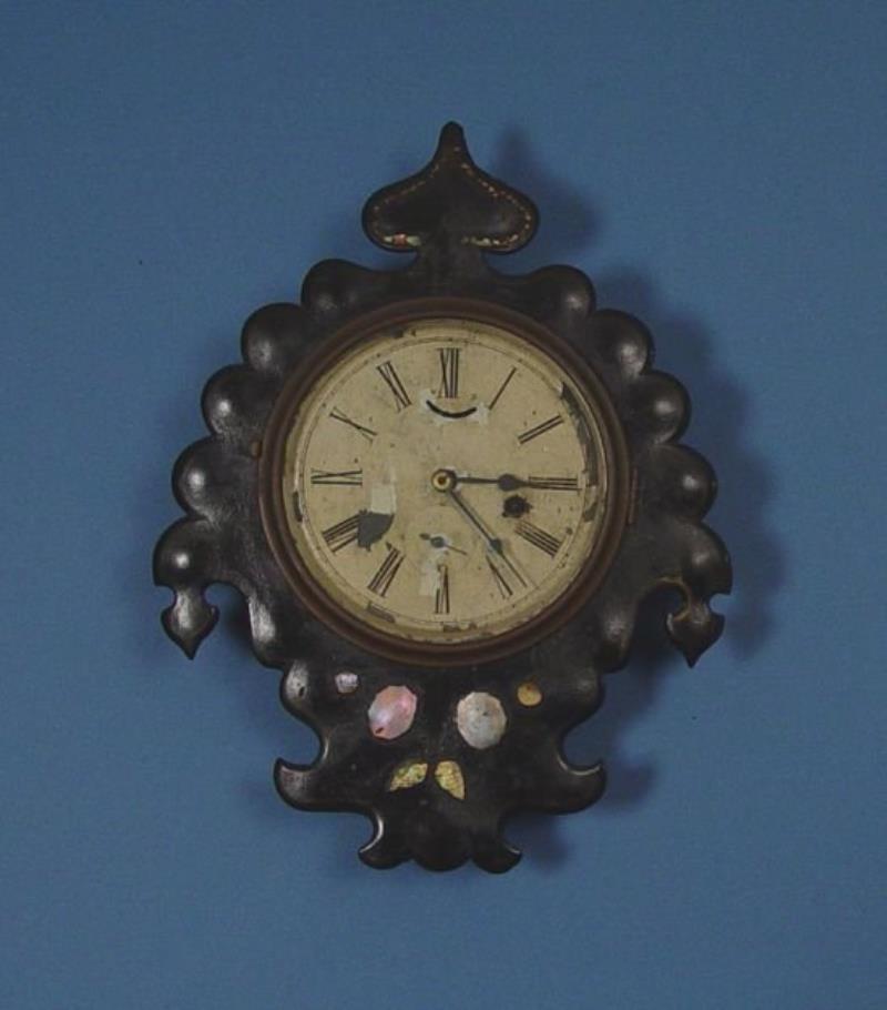 Early Jerome Iron Wall Clock