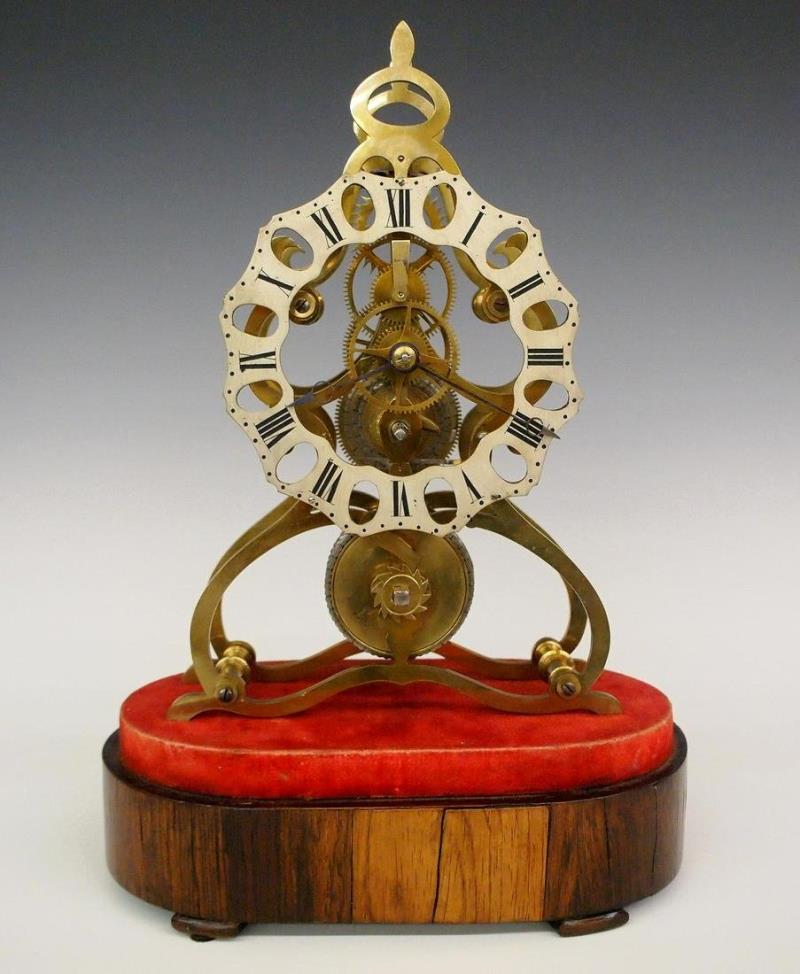 British Skeleton Clock