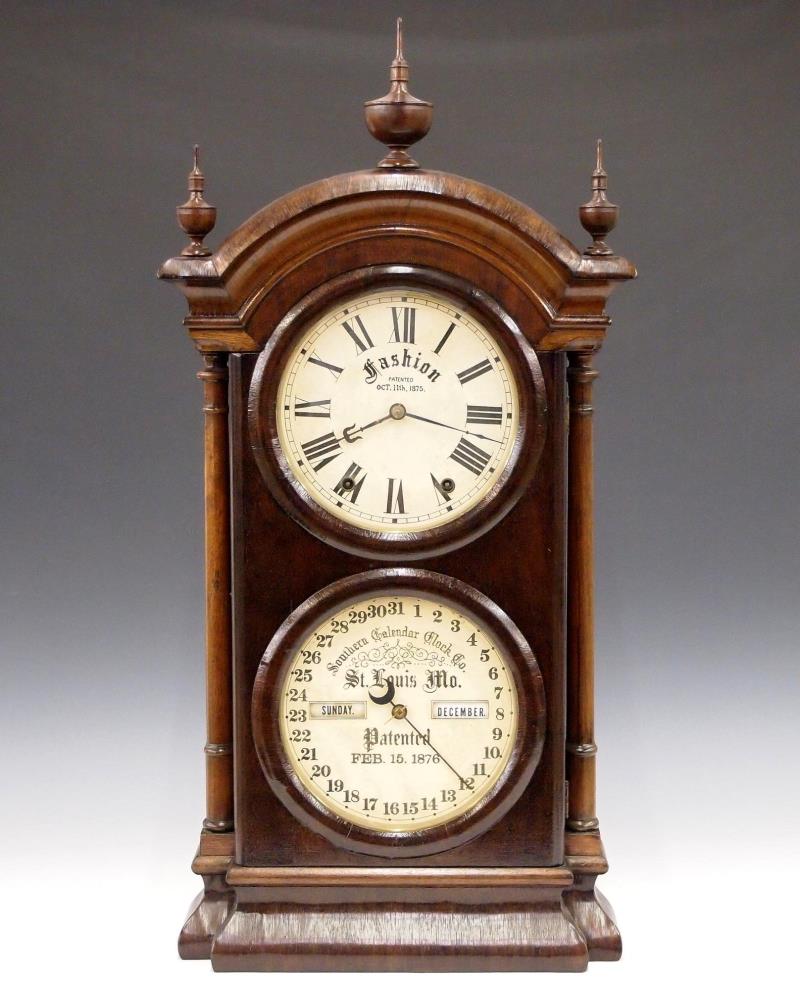 Southern Calendar Clock Co. Fashion No. 2 Parlor Clock