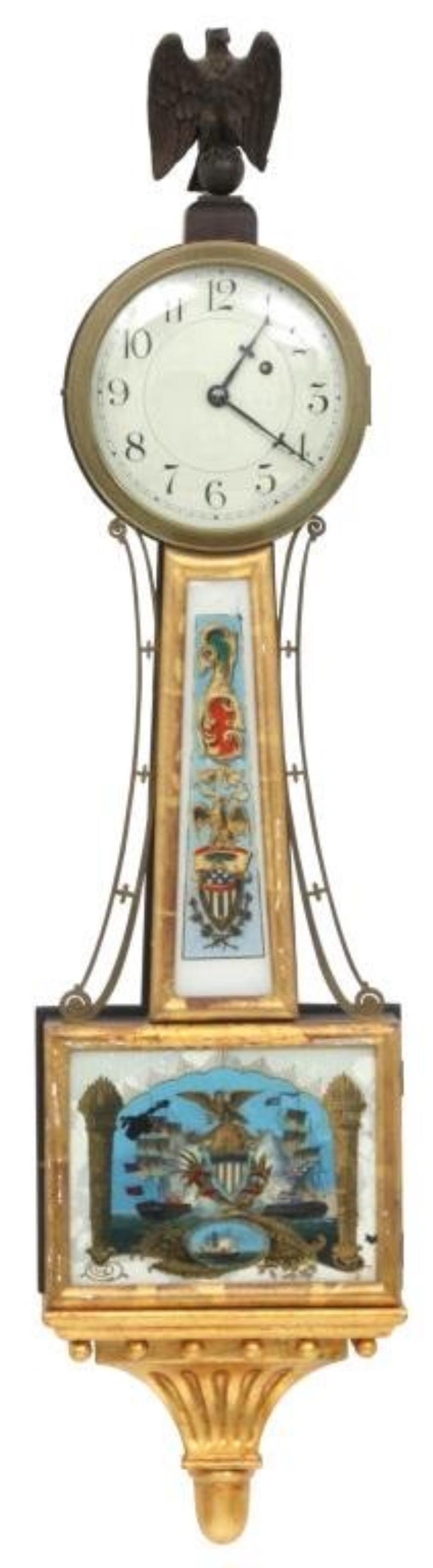 Herschede "Willard" Presentation Banjo Clock