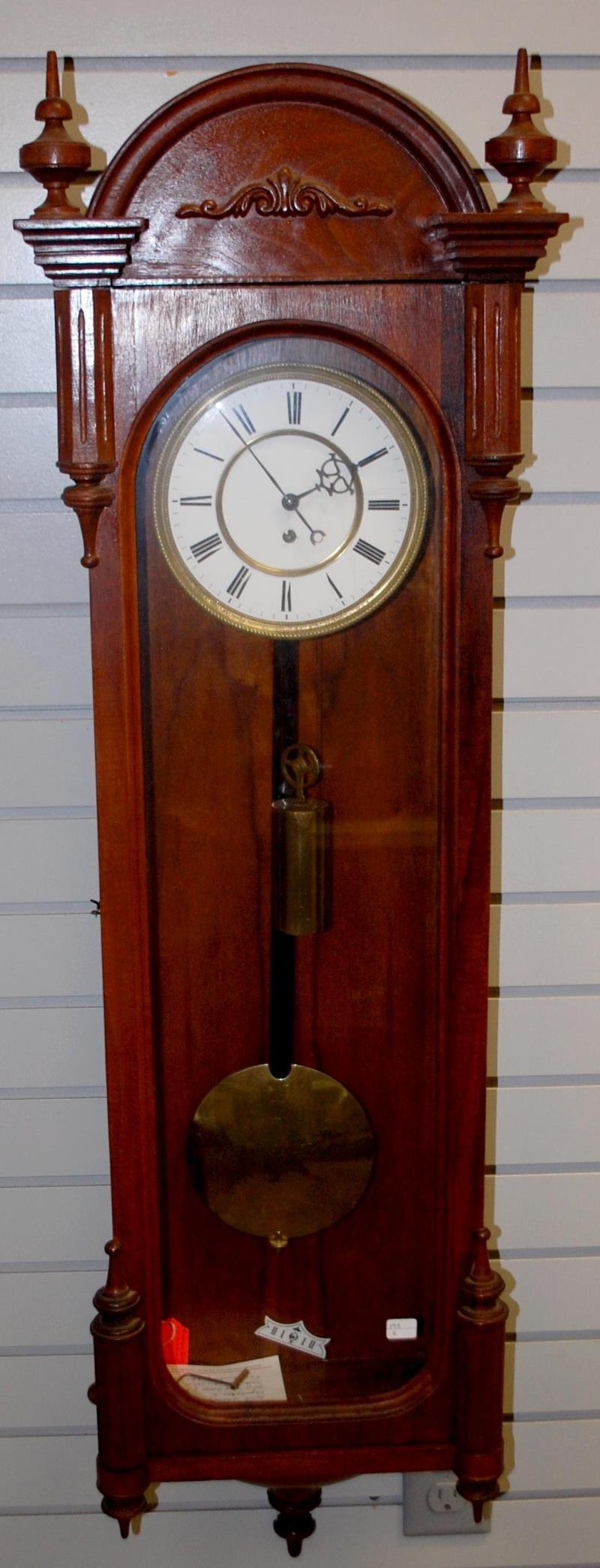 Antique Lenzkirch Style 1wt Vienna Regulator Clock