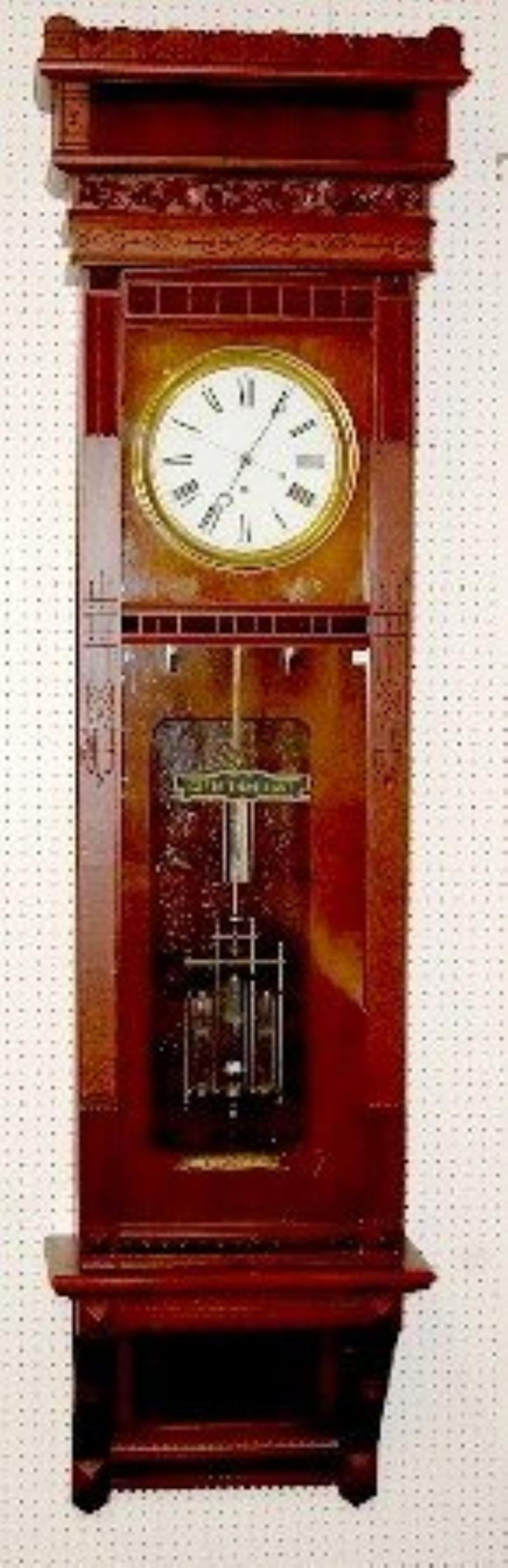 Cherry Gilbert No. 12 Jewelers Regulator Clock