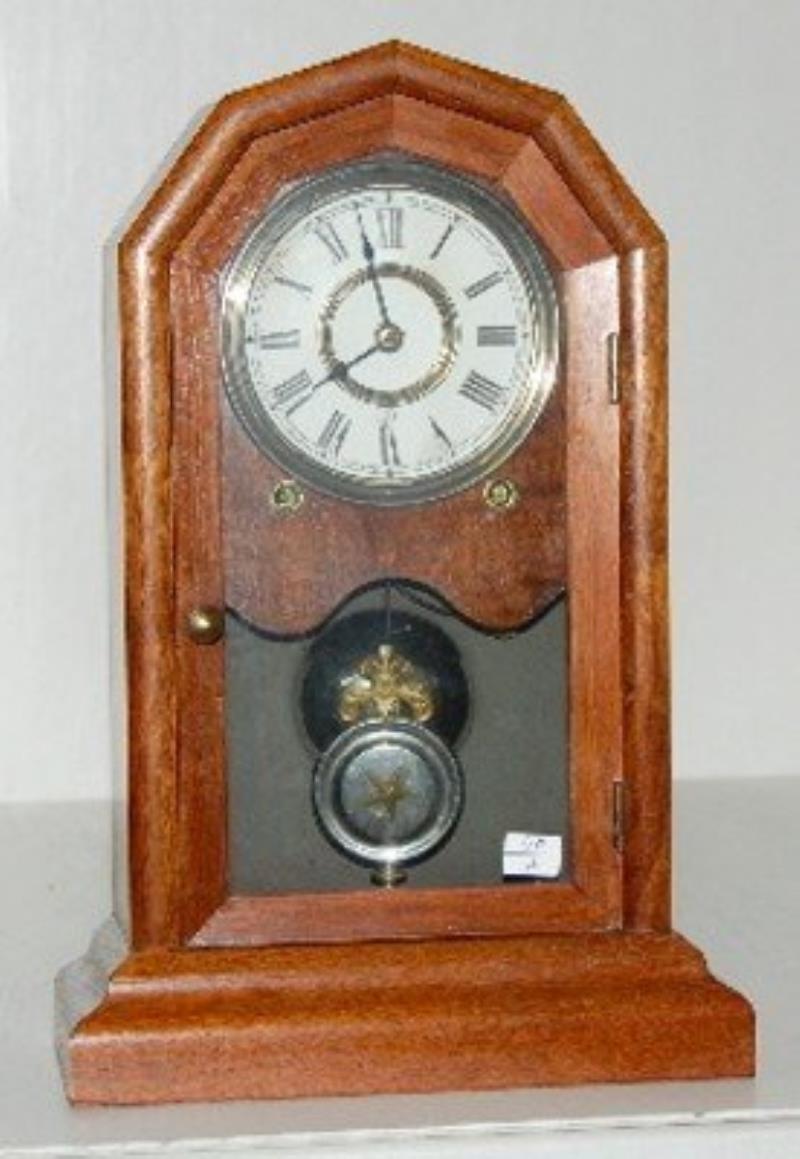 Seth Thomas Octagon Top Shelf Clock