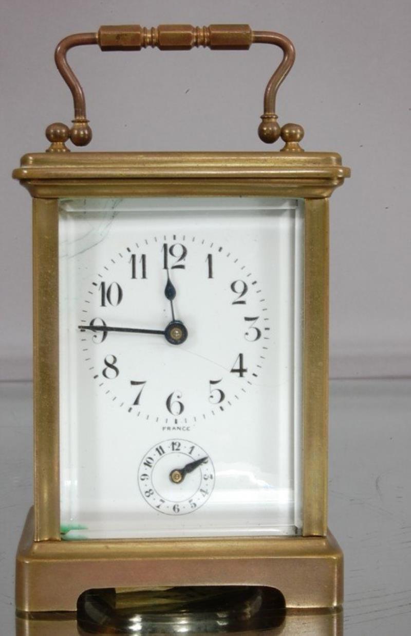 French brass Carriage Clock