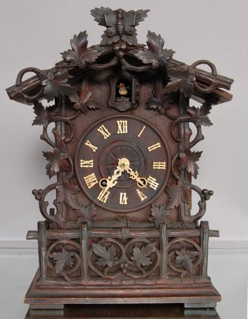 Rare Black Forest Coo Coo Shelf Clock