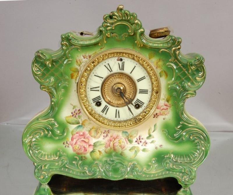 Ansonia Porcelain Clock