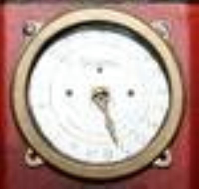 National Simplex Clock Face Gas Pump