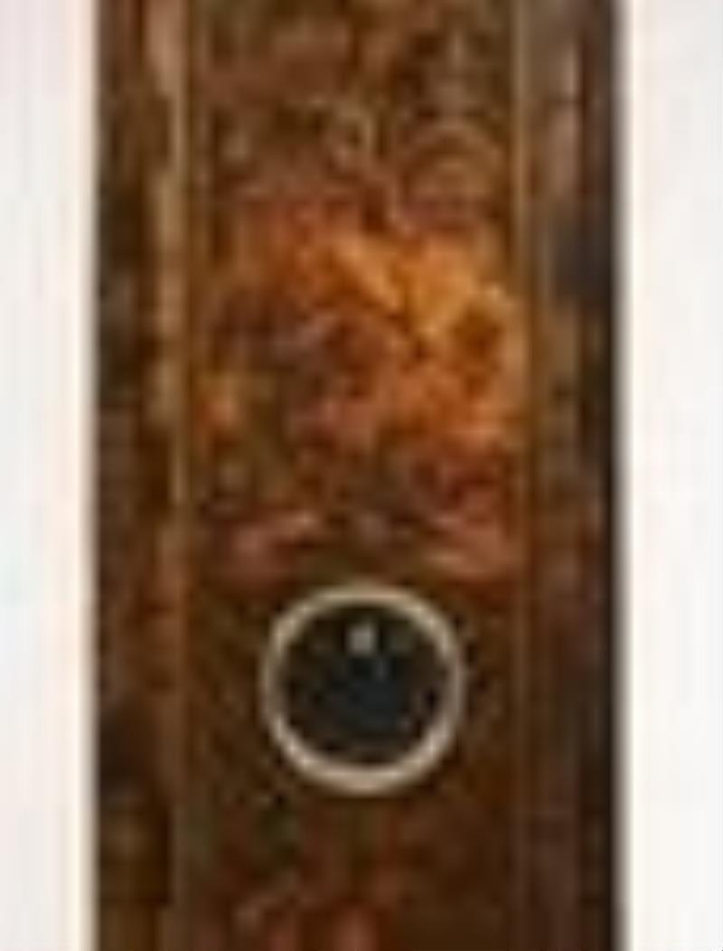 English Chinoiserie Tall Case Clock
