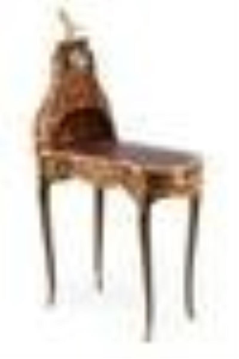 Kingwood Bureau, Cartonnier & Clock
