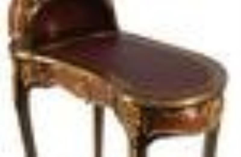 Kingwood Bureau, Cartonnier & Clock