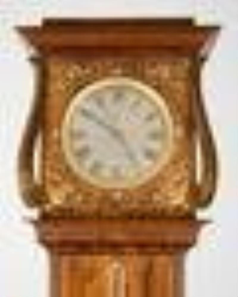 Franz Xaver Fortner, marquetery grandfather clock