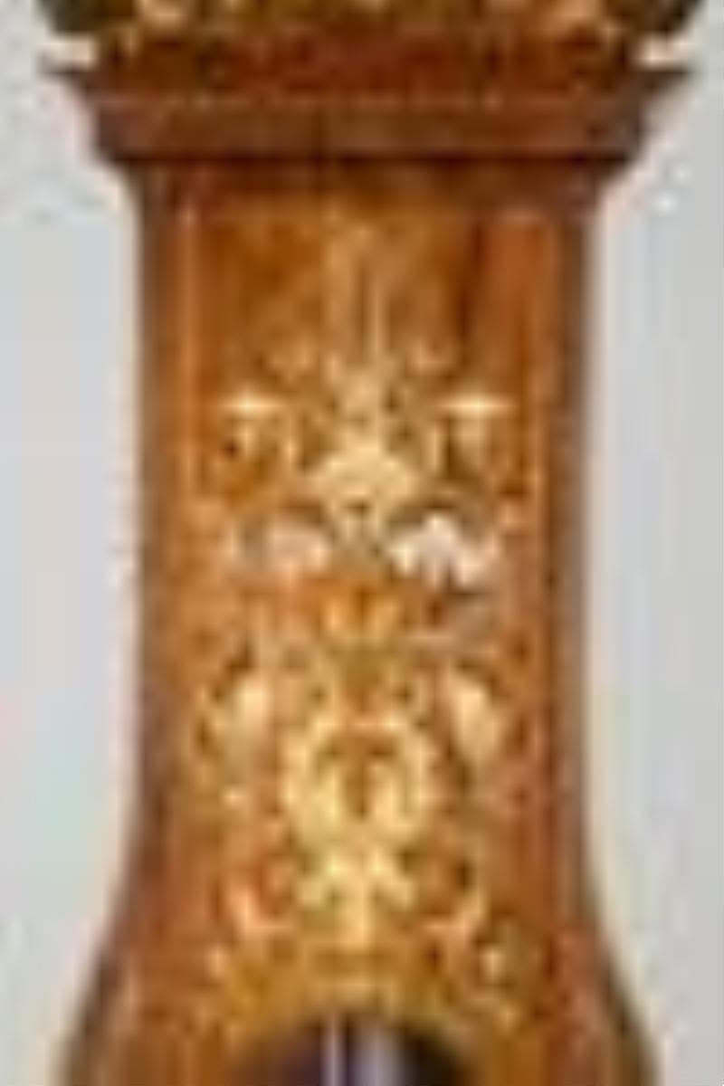 Franz Xaver Fortner, marquetery grandfather clock