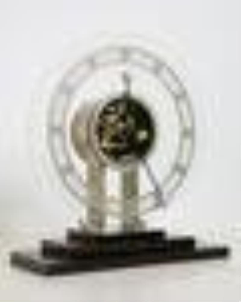 Leon Hatot, ATO, Art Deco Pendule/ Table Clock