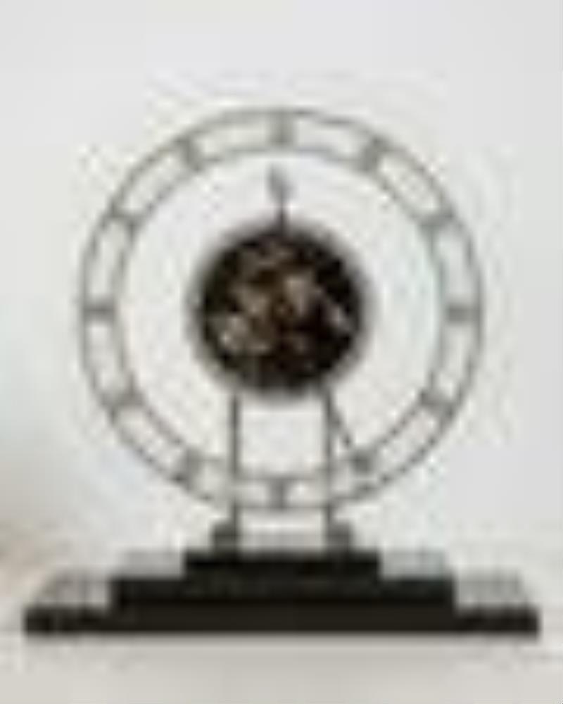 Leon Hatot, ATO, Art Deco Pendule/ Table Clock