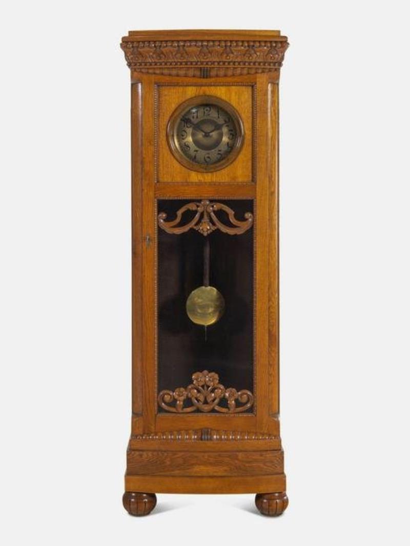 Art Nouveau Early 20th Century Case Clock, c. 1900