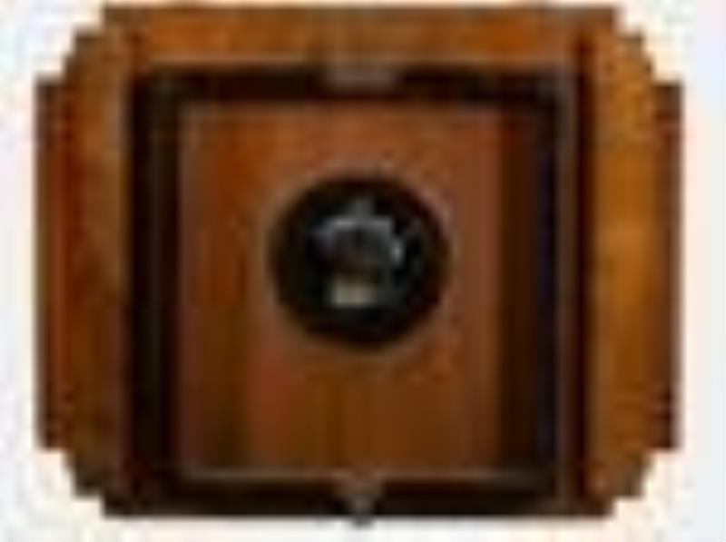 Art Deco First Half 20th Century Mounted Wall Clock