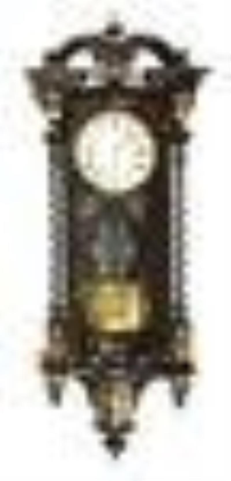 GRAND SONNIER VIENNA REGULATOR WALL CLOCK WITH 3