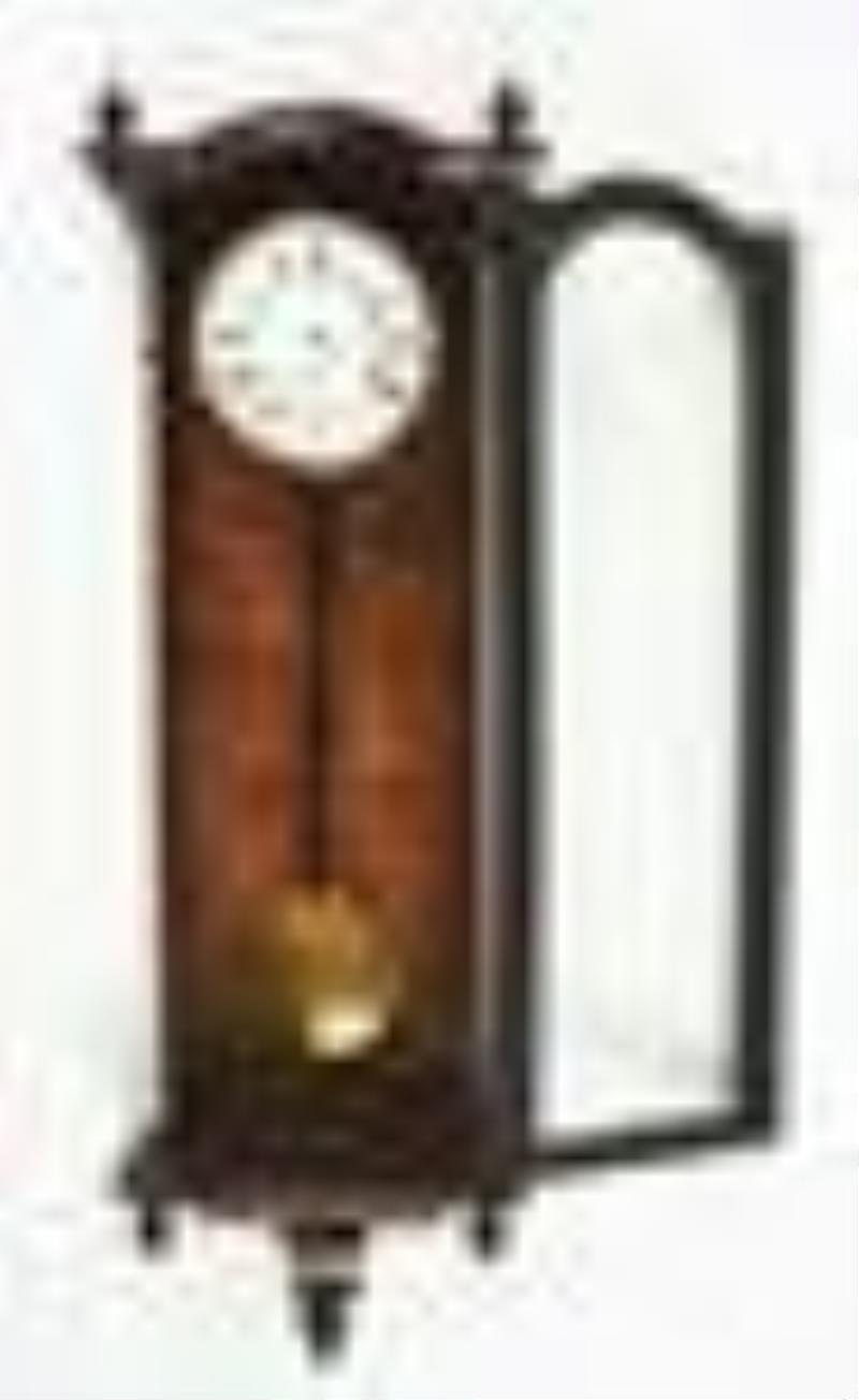 VIENNA WALL MOUNTED REGULATOR CLOCK.