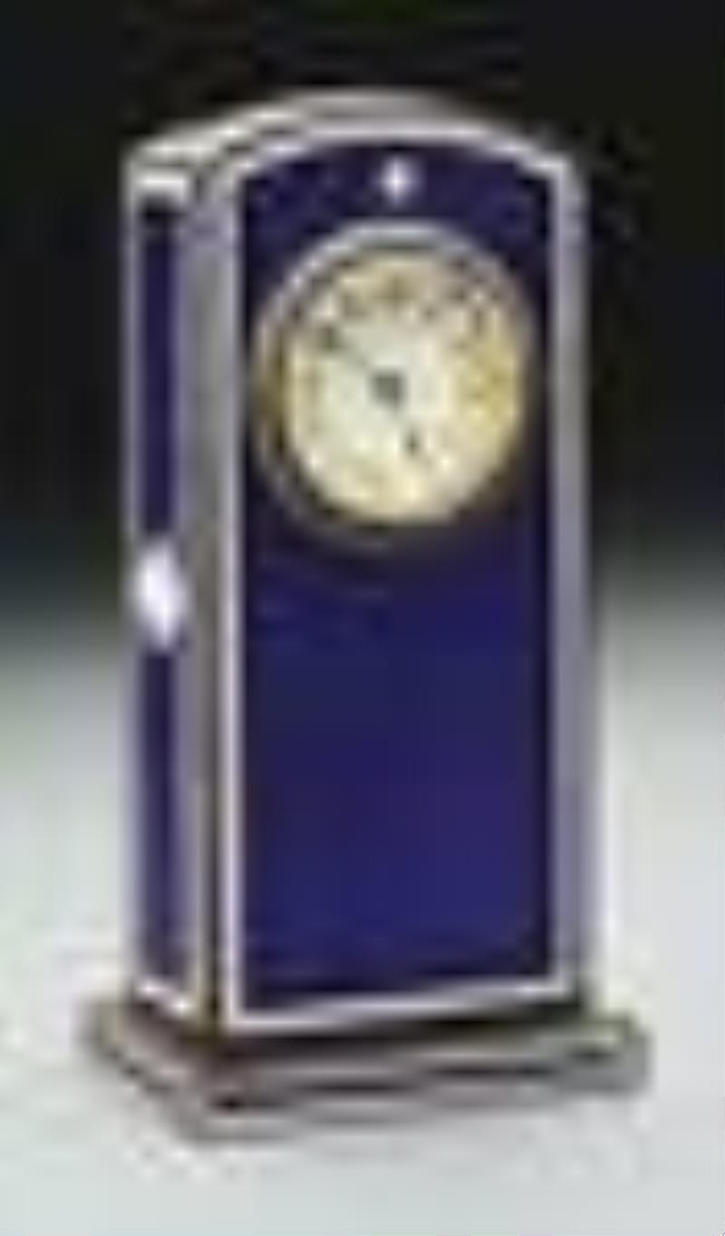 SMALL ENAMELED CLOCK. Price Guide