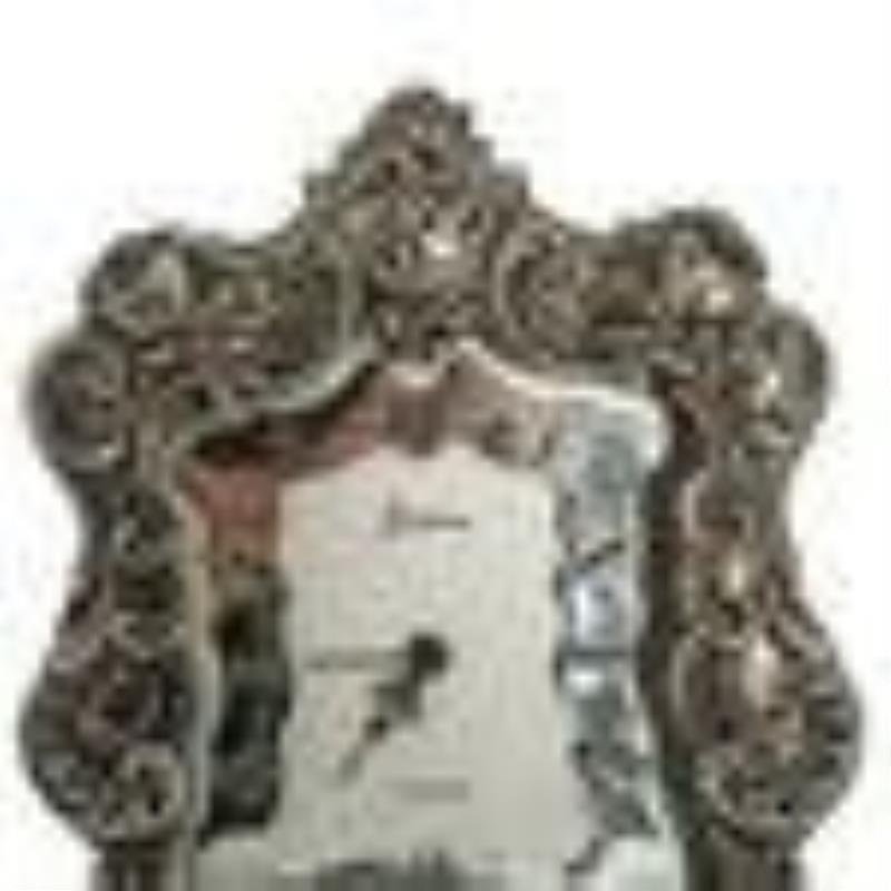 Sterling Silver Gorham Cyma Vanity Clock
