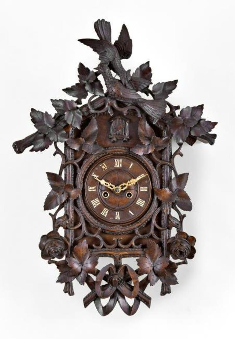 German Black Forest cuckoo wall clock