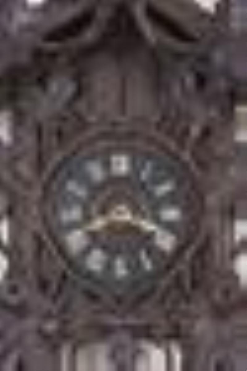 German Carved Black Forest musical cuckoo clock