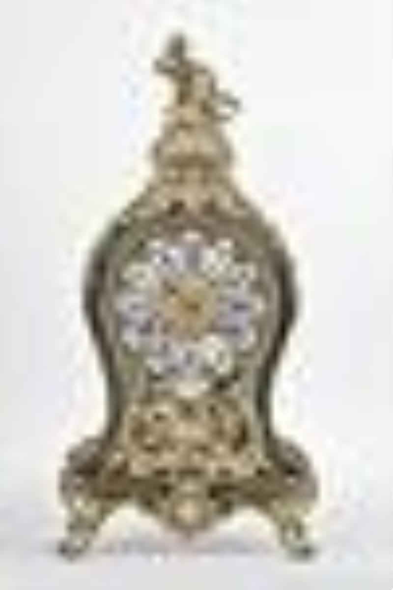 An 18th century French Boulle cartel clock signed Le
