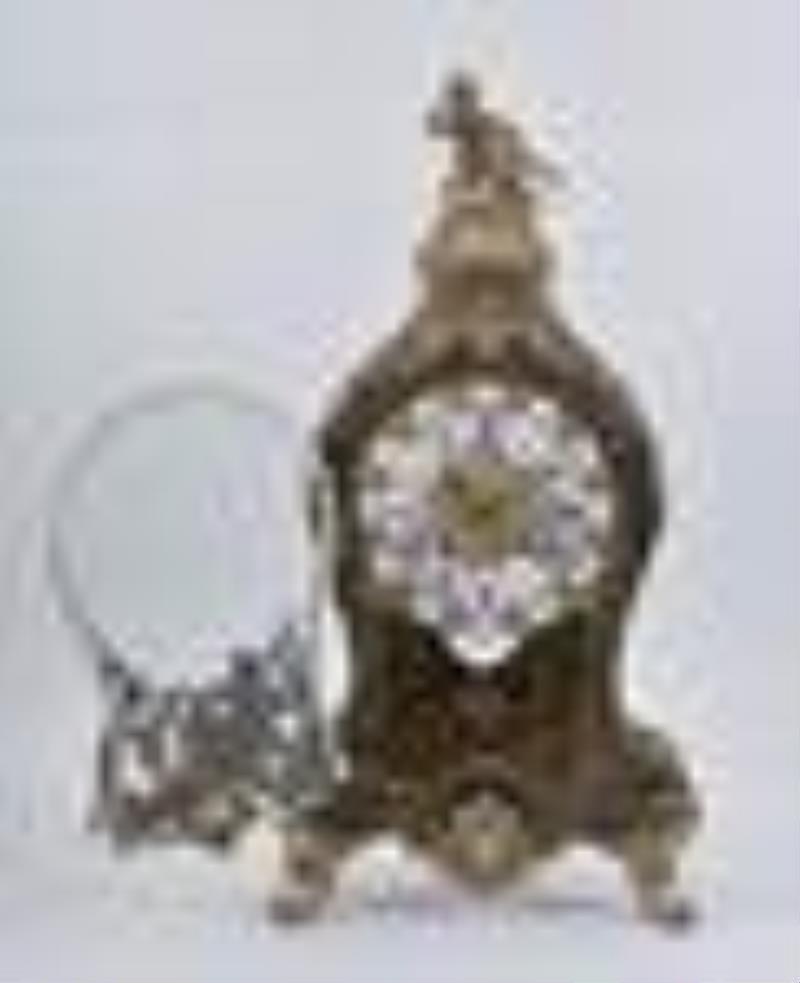 An 18th century French Boulle cartel clock signed Le