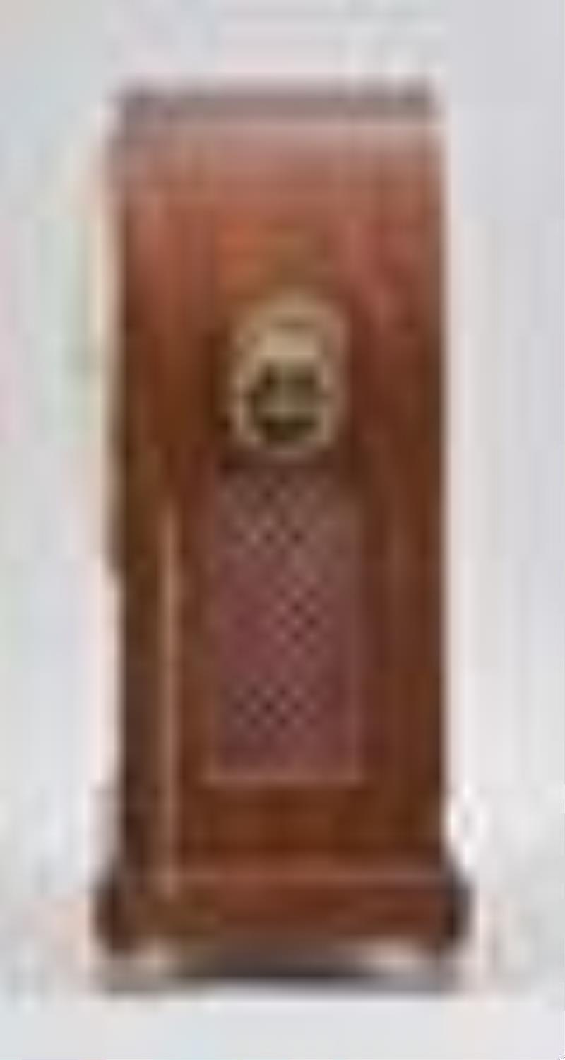Unknown English round top bracket clock