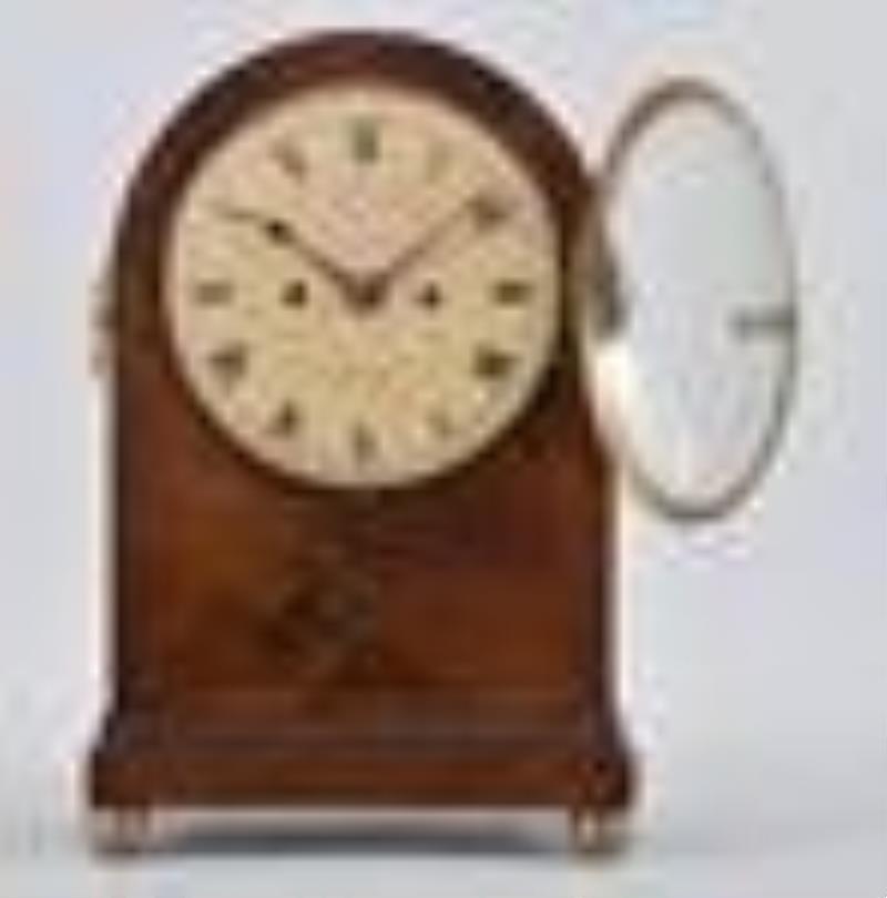 English fusee movement bracket clock.