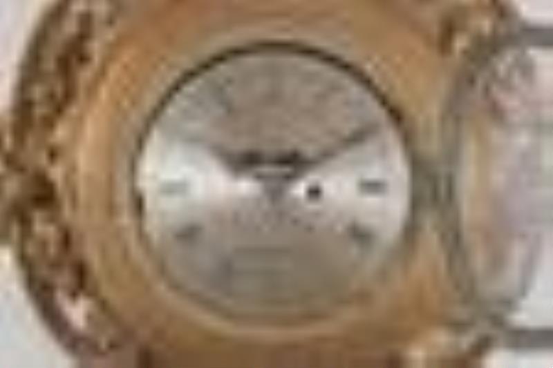 An 18th century English cartel clock signed Saml. Davy